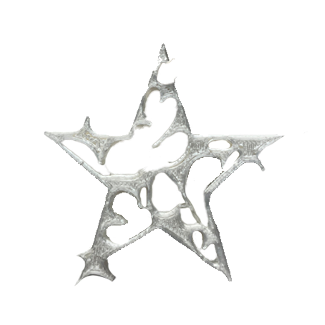 [ XENO ] STAR PLA PENDANT in ‘BLANC’